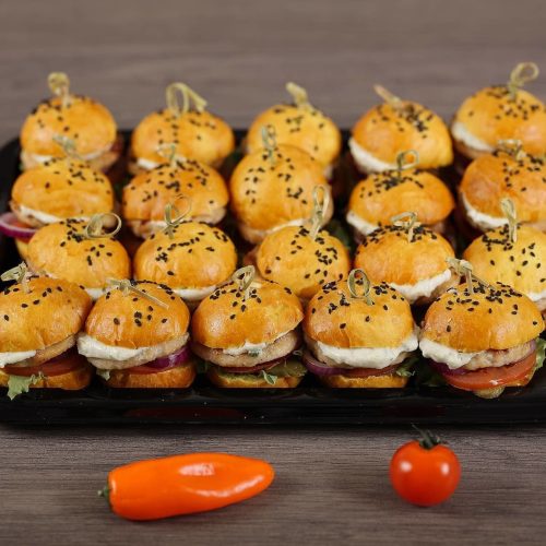 Сет мини-бургеров «Fast Chicken»