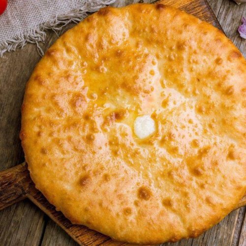 Пирог с сырной начинкой