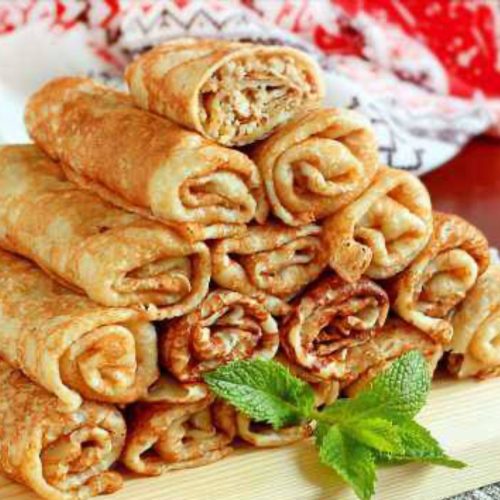 Блинчики с капустой